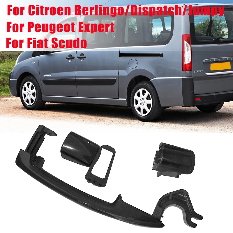 9681732188 Car Exterior Door Handles for Citroen Berlingo/Dispatch/Jumpy for Peugeot Expert for Fiat Scudo Sliding Door Handle