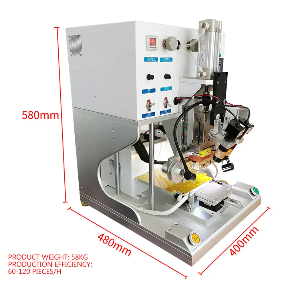 Mobile Phone LCD Screen Pulse Hot Press Machine Repair LCD Screen Cable External Display Desktop Press Machine