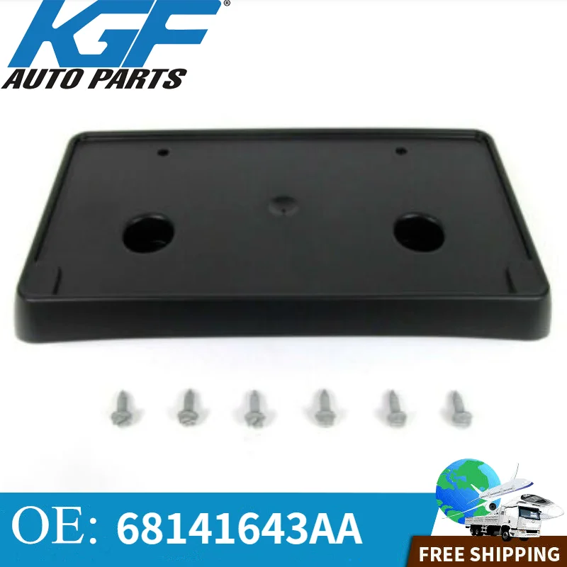 

KGF 100% new high quality for 13-18 DODGE RAM 1500 4WD 2WD FRONT Licnese Plate Bracket Replacement OE 68141643AA car accessories