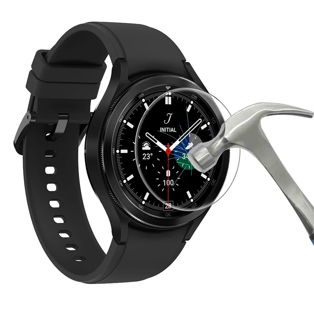 Защитная пленка из закаленного стекла для Samsung Galaxy Watch 4 Classic, защитная пленка для экрана 42 мм 46 мм Watch 4 40 мм 44 мм