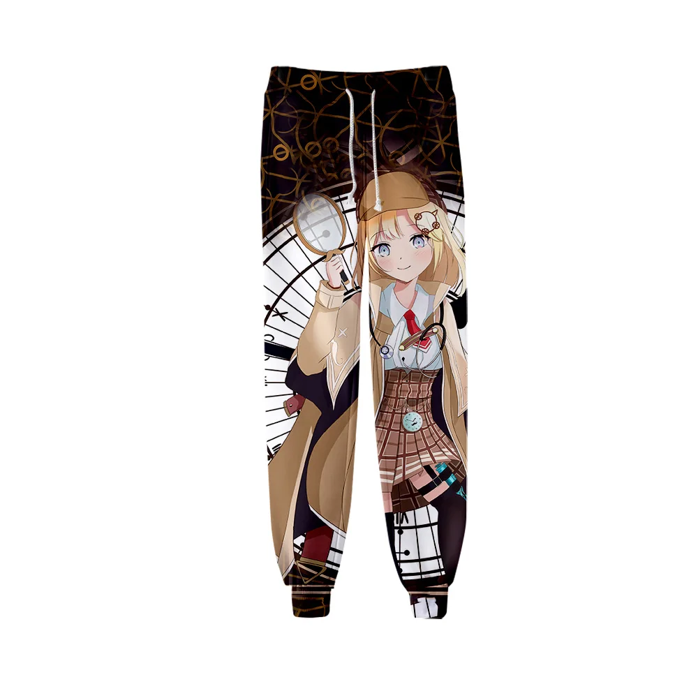 

HOLOLIVE VTuber Watson Amelia 3D Men/Women Neutral StyleThreaded Bunched Trousers Japan Kawaii Threaded Bunched Leg Pants