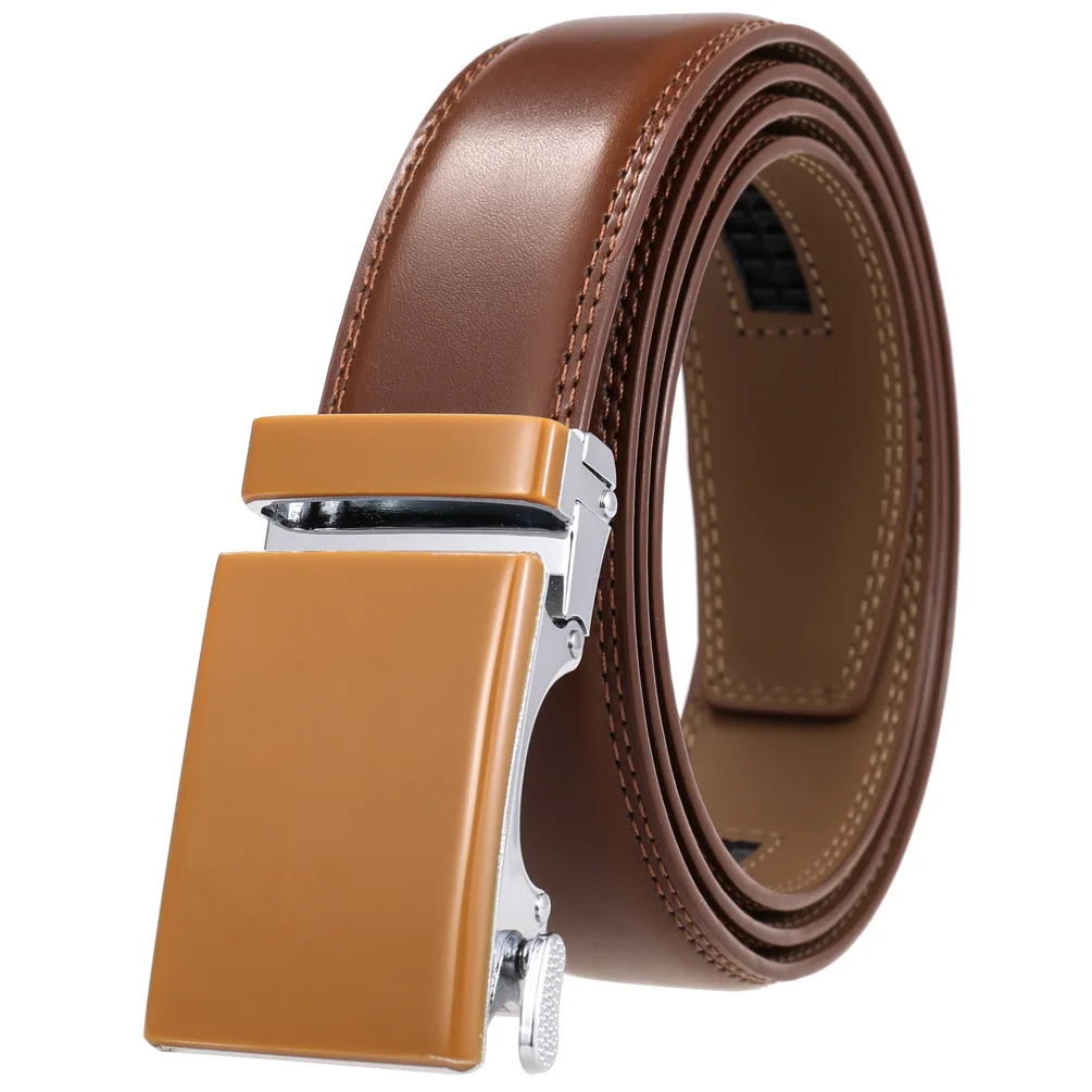 Neue Luxus Marke Gürtel für Männer Hohe Qualität Männlich Strap Echtes Leder Taille Band Automatische Schnalle Gürtel Ceinture Homme 3,5 cm – Detail 25