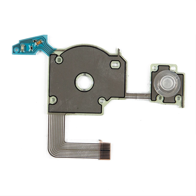 New D-Pad Left Ribbon Keyboard Button Flex Cable Set with rubber for PSP3000 PSP 3000 1pcs