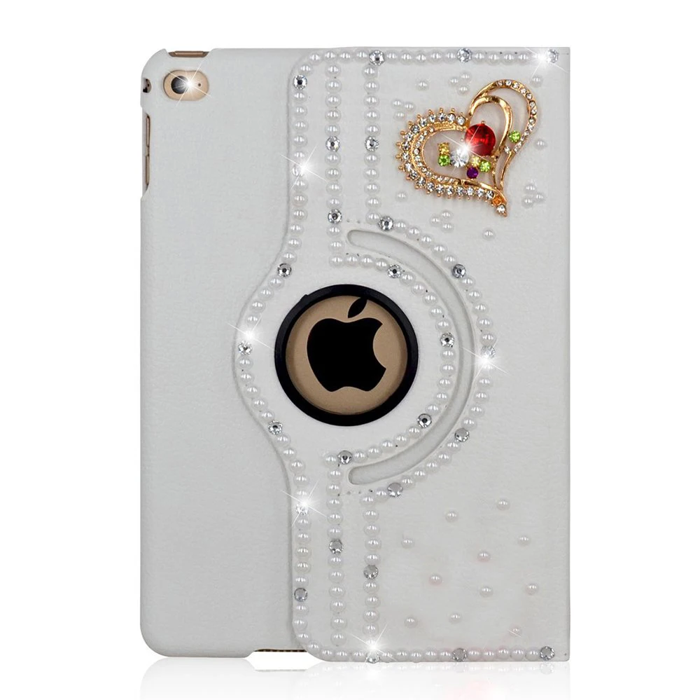 แฟชั่น Handmade Bling Flip ขาตั้งหมุนสำหรับ iPad Mini iPad Mini 2 iPad Mini 3 กรณี