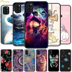 For BlackView A70 Silicone Cover Cute Print lion A90 For BlackView A100 Phone Cases Soft Protective BlackView A90 Black Bumper