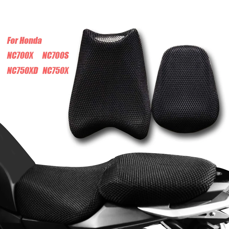 

OEM custimized motorcycle cool seat interior part for NC700X NC700S NC700 NC750/750S with 3D air mesh and breathable cushion