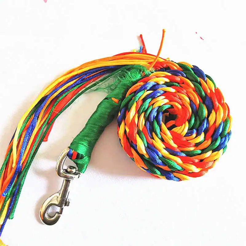 Tibet Hada Weaven Leash for Mastiff Zang`ao Hand knotted 5 Colors Dog leash L037-2