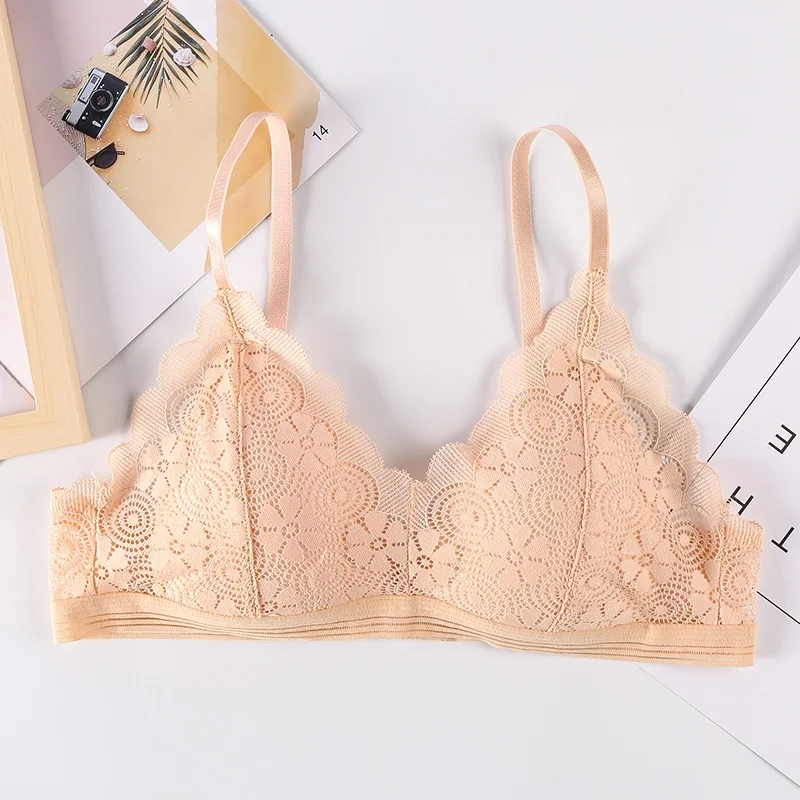 Cotton Underwear Seamless Sports Bra Comfort Breathable Wild Solid Color Bras Sexy Lingerie Women\'s Intimates
