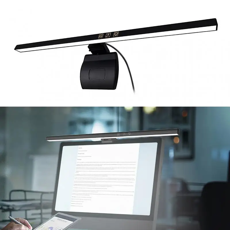 Screen Hanging Light Dimming Eye-Care LED Desk Lamp For Computer PC Monitor LED Reading USB Powered Lamps Desktop Table Lamp