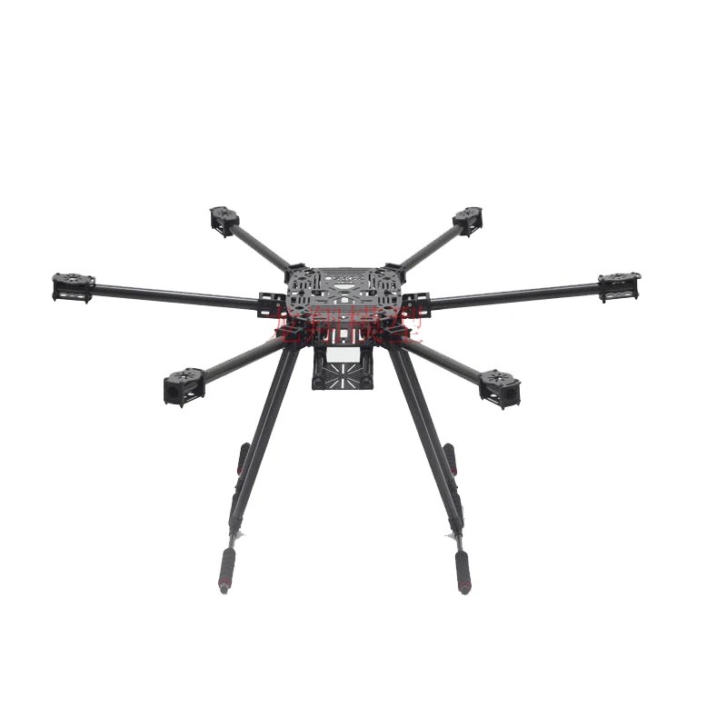 ZD850 Vollcarbon ZD 850 Hexa-Rotor-Rahmen, faltbarer Arm, Hexacopter-Rahmensatz mit blutbarem Fahrwerk für FPV