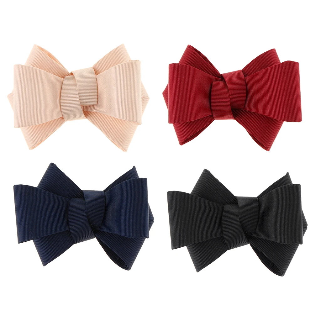 1 Piece Fashion Plain Ribbon Bow Bowknot High Heel Shoe Clips Charms Decoration Butterfly High Heel Shoe Clips Shoe Accessories