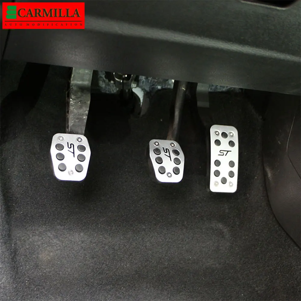Car Pedals for Ford Focus MK2 MK3 MK4 2005 -2018 Mondeo Fusion Kuga Escape Accelerator Brake Clutch Rest Foot Pedal Accessories