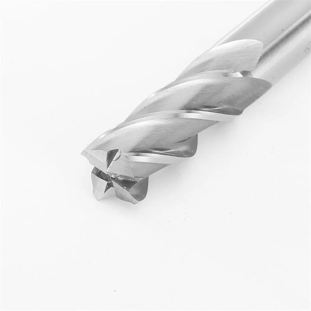 Xuhan End Mills High Precision HSS Metal Cutter Cobalt D1-25mm 2 3 4 Flutes Teeth Aluminum Milling Tool Key Seater Router Bit