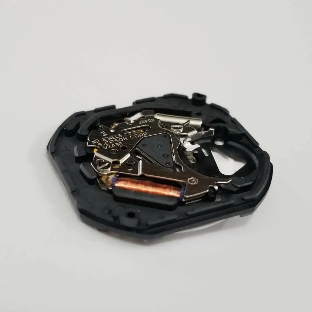 Vx43e Quartz Horloge Uurwerk Met Dag Datum Stam & Batterij Voor Seiko 7n43a V343 V348 V743 Y143 Vervangende Reparatie Accessoires