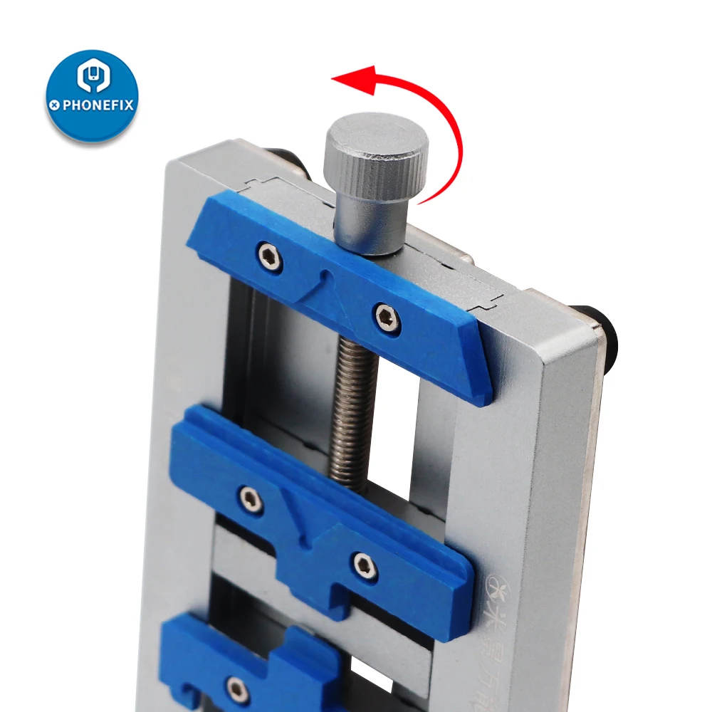 Mj k23 dispositivo elétrico kit de reparo do telefone duplo eixo fixação placa pcb suporte solda ferramentas reparo para iphone reparo