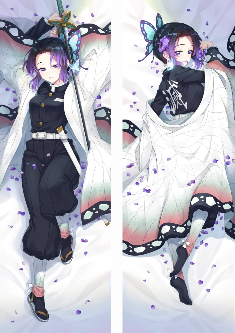 

Mxdfafa Anime Dakimakura Cover Demon Slayer Kimetsu No Yaiba Hugging Body pillowcase Otaku Kamado Tanjirou Pillow Cover Case