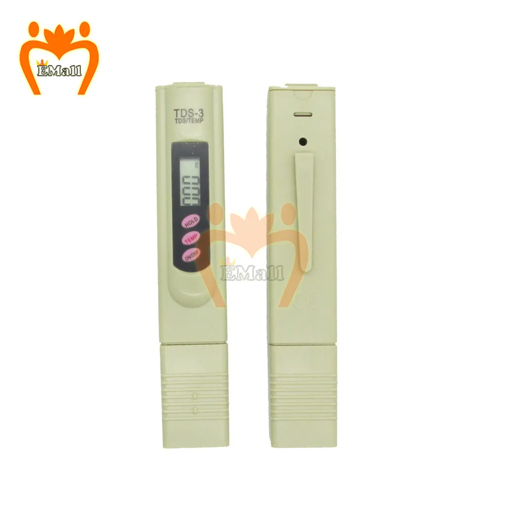 Handheld TDS Digital Water Tester Water Test Pen Water Quality Analysis Meter Water Purity Check 0-9999 ppm Measurement