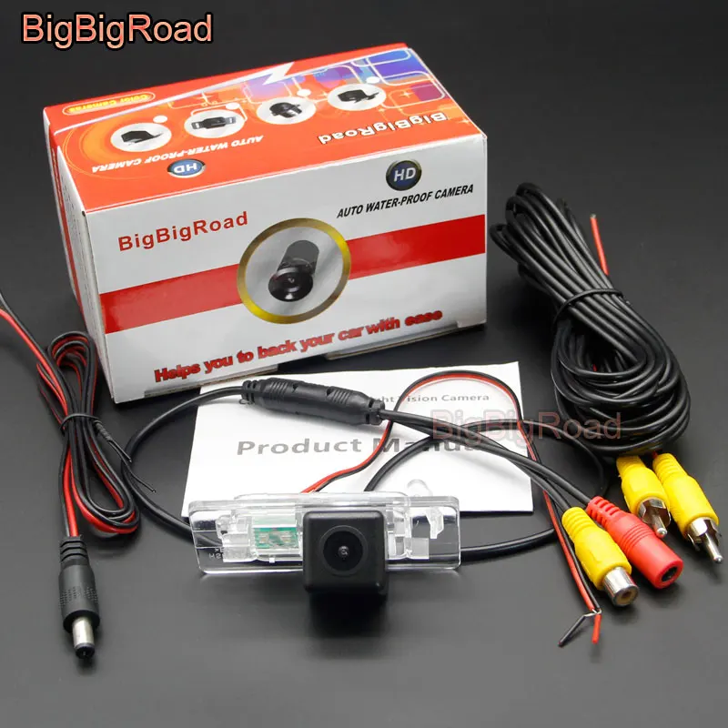 Car Rear View Camera For SEAT Ibiza / SEAT Leon / Back Up Parking Reverse Camera / HD CCD RCA NTSC PAL / License Plate Lamp OEM