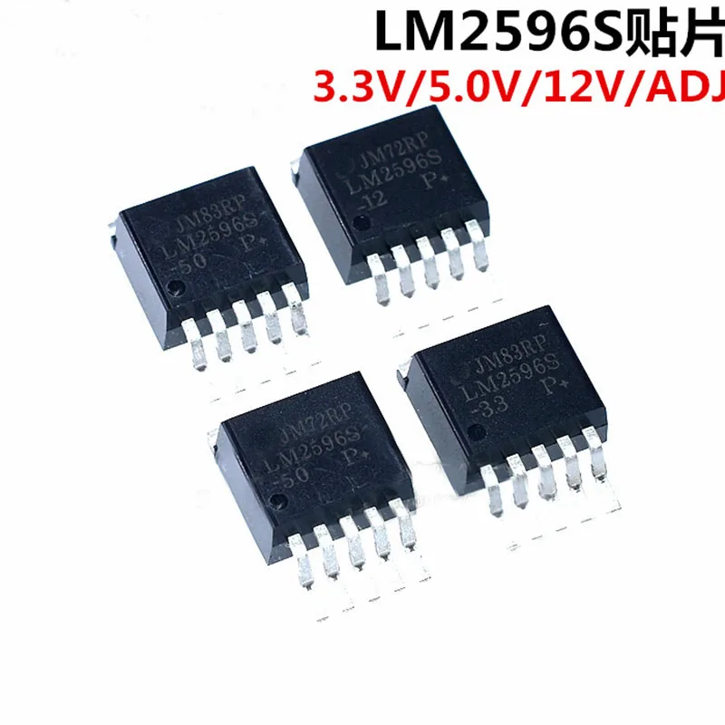 LM2596S-3.3V ในบ้านใหม่20ชิ้น/ล็อต/5.0V/12V /adj TO-263-5 Regulator
