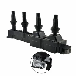 Auto Ignition Coil for Peugeot 206 1.6L 206 CC 207 Cross 307 Cross 308 408 Citroen C2 C2 Cross C4 Elysee Picasso C-Quatre 597099