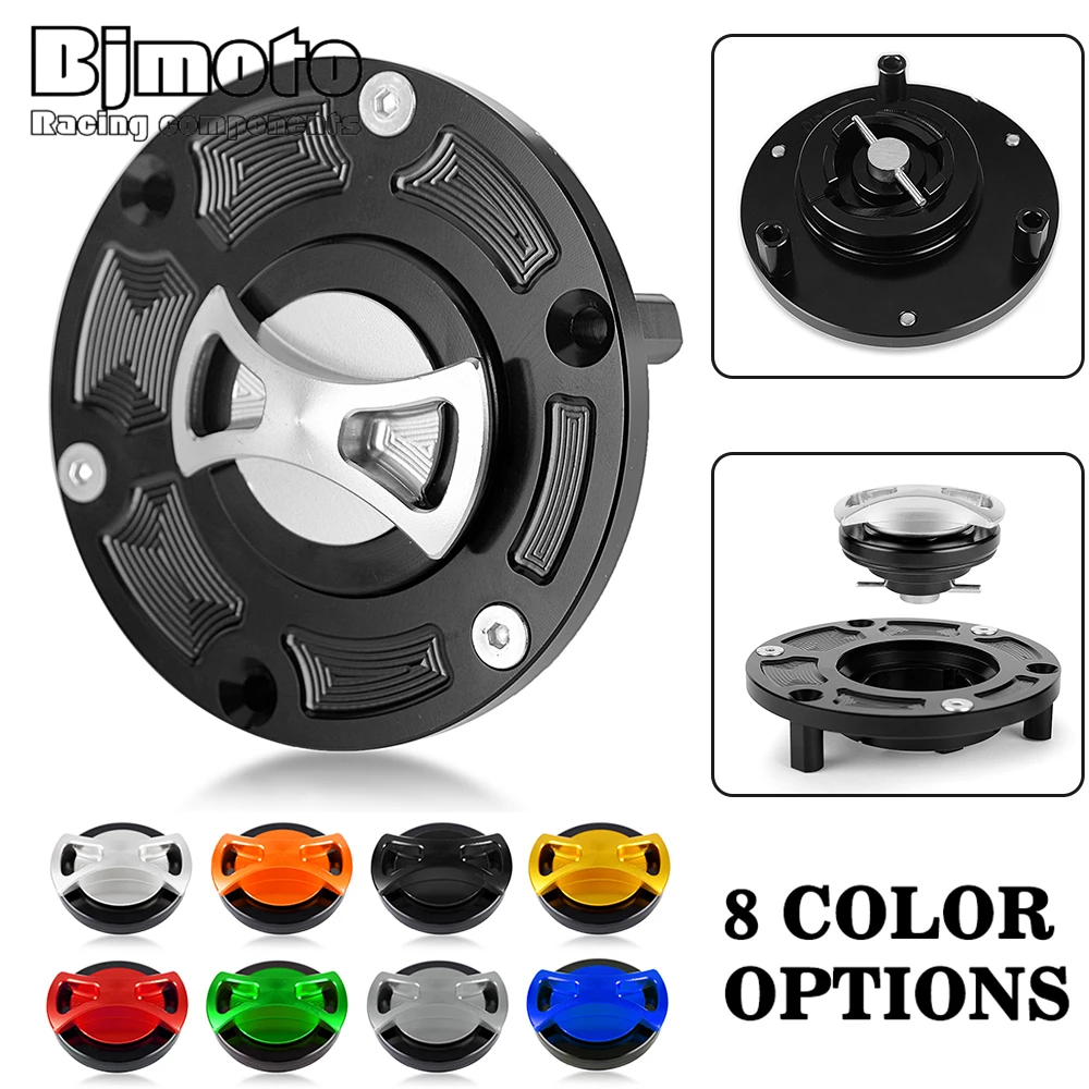 BJMOTO Motorcycle Gas Fuel Tank Cap Cover kits For BMW G310GS G310R 2016 2017 2018 2019 2020 G310 GS R 2016-2020 CNC Tank Cover