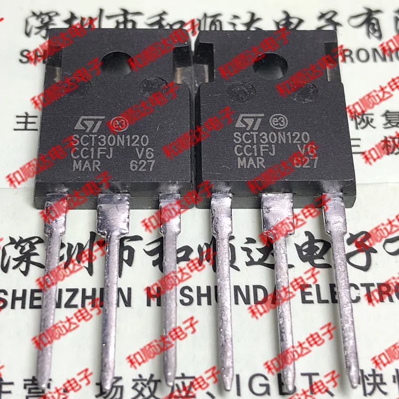 

10pcs / lot SCT30N120 new stock TO-247 1200V 45A