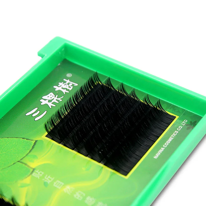 ขนตาปลอมมิงค์คุณภาพสูง Navina สำหรับต่อขนตาแบบเส้นต่อเส้น ให้ลุคขนตาหนาเป็นช่อ สำหรับต่อขนตาแบบกิ๊ฟติ้ง แต่งหน้า