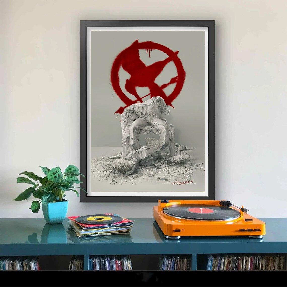 The Hunger Games Movie Poster Home Wall Painting Decoration Classic Movie Canvas Poster (No Frame)