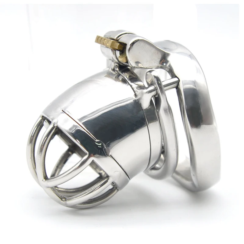 Chaste Bird Male Stainless Steel Cock Cage Penis Ring Chastity Device with Stealth New Lock Adult Sex Toys A271