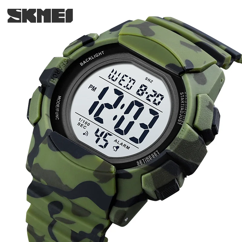 

Skmei Fashion Waterproof Outdoor Watch For Men Shockproof Sports Luminous Count Down Multi-function Digital Electronic Watch1771