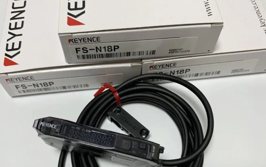 High quality KEYENCE digital optical fiber sensor FS-N18P optical fiber amplifier