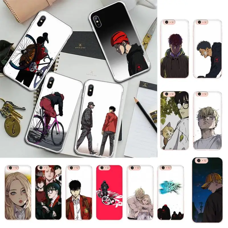 wind breaker webtoon Phone Case For iPhone X XS MAX 6 6s 7 7plus 8 8 Plus 5 5S se 2020 11 12pro max xr Funda cases