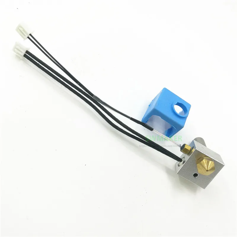 New WANHAO duplicator I3 PLUS 3D printer parts MK10 Extruder Hotend kit + heater cartridge + M3 Hex Thermistor