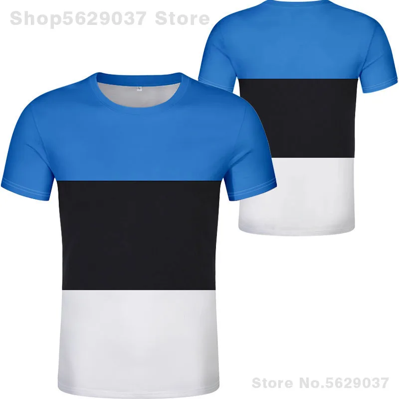 ESTONIA t shirt diy free custom made name number est t-shirt nation flag ee estonian print photo estonians eesti college clothes