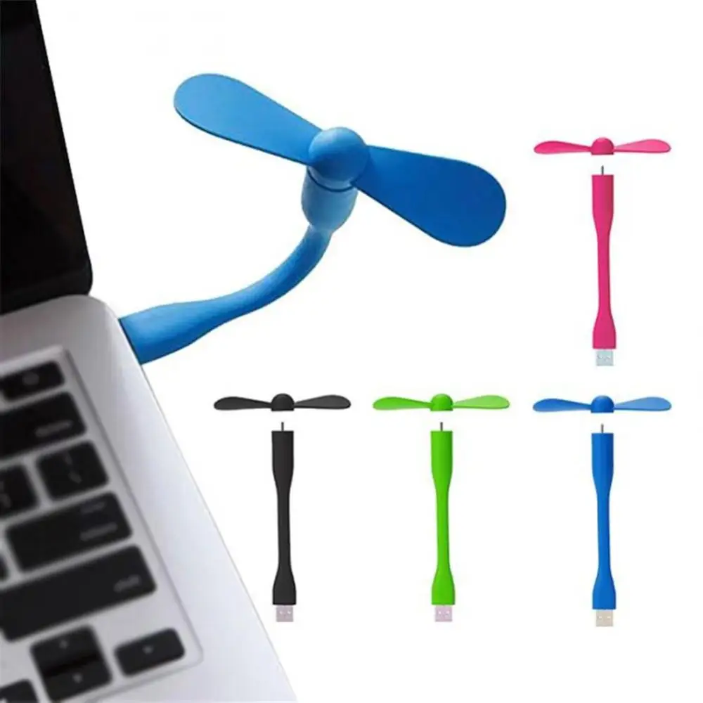 Flexible Mini Usb Fan Portable Detachable Cooling Fan Usb Devices For Laptop Desktop PC Computer Power Bank