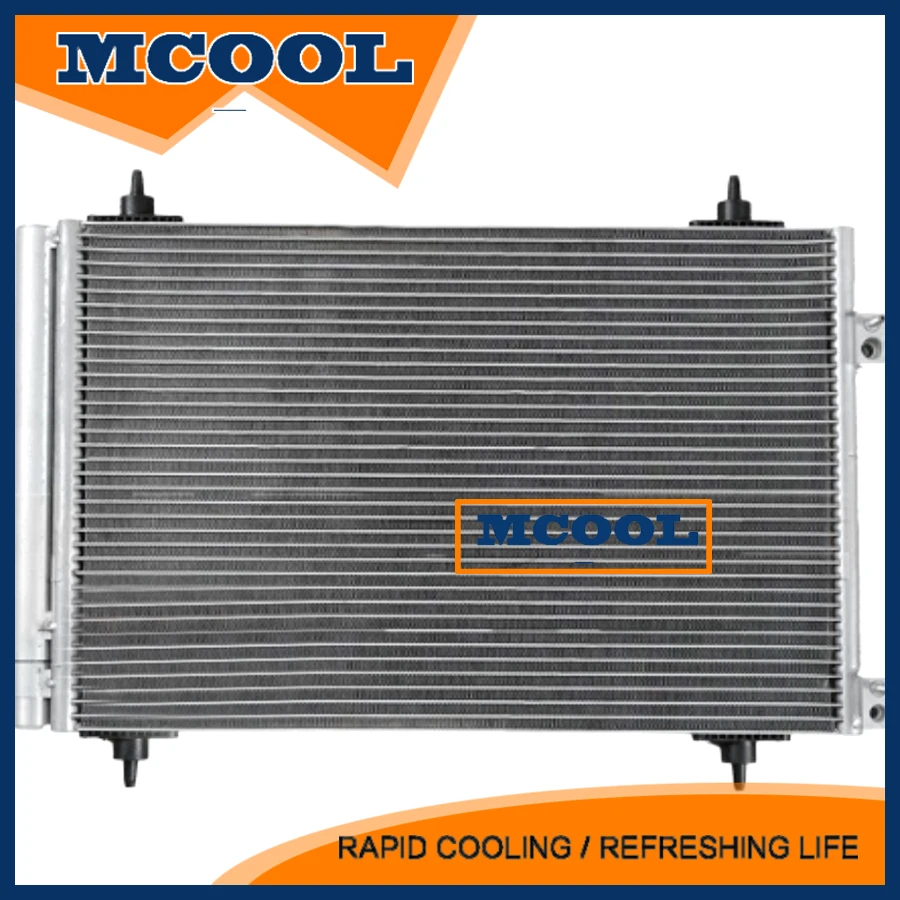 

AC CONDENSER RADIATOR For CITROEN BERLINGO DS4 DS5 PEUGEOT 307 PARTNER 6455GH 6455CX 6455GL 6455HK 9650545480 9650631480