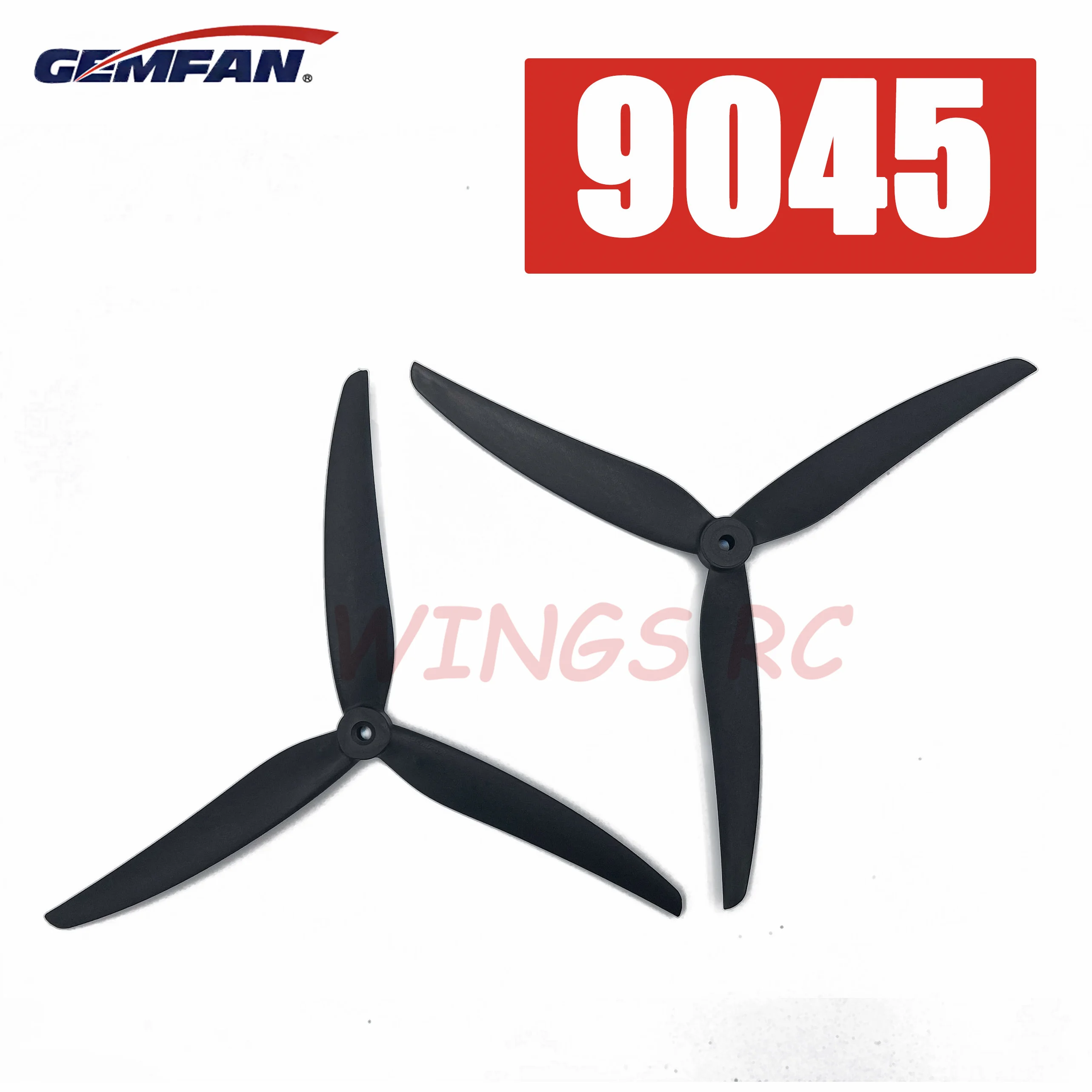 Gemfan CL 9045 9X4,5X3 3-Blatt 9 zoll Propeller RC Multirotor Carbon Faser 9 zoll FPV CW CCW Requisiten für LR9 X-Klasse FPV Drohnen