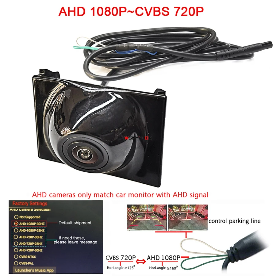 

180deg 1920*1080P AHD Автомобильная Передняя решетка для Benz E Class (небольшой логотип) 2016-2020 W212 2009 2010 2011 2012-2016 широкий угол