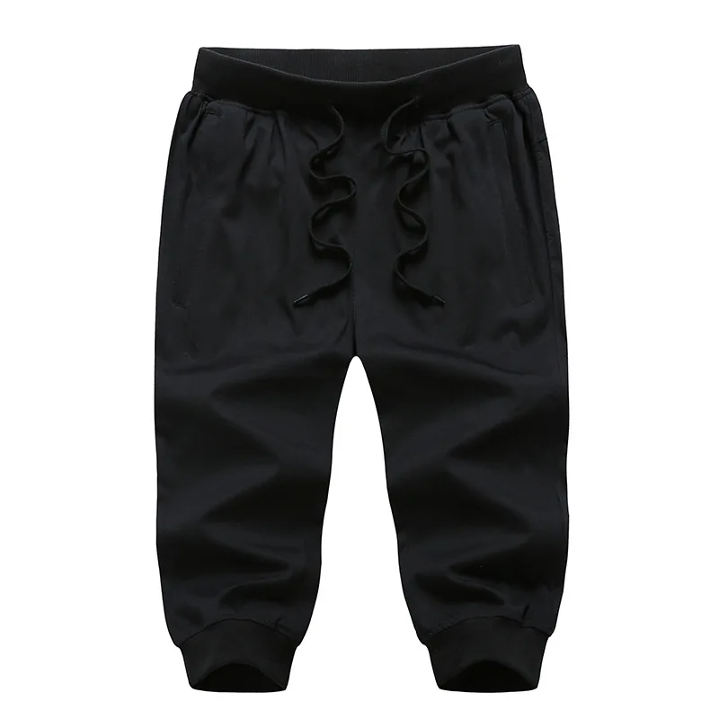 Pantalones cortos de algodón para hombre, ropa de calle informal con sobrepeso, talla grande 5XL, estilo deportivo, de marca, para verano