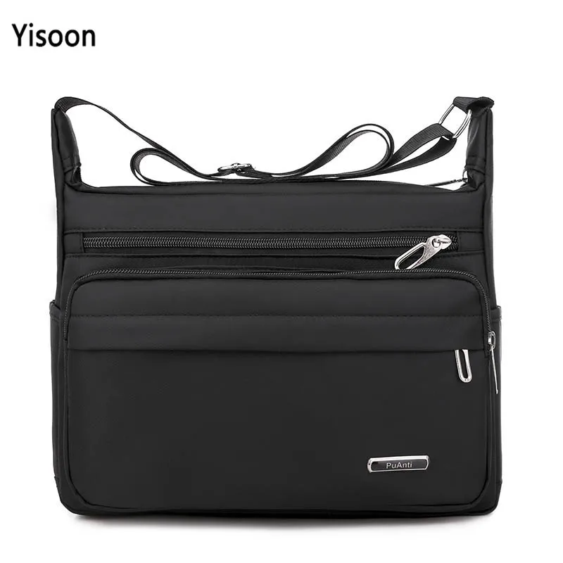 

Men's Official Messenger Bags for ipad Bag Casual Crossbody Bag Multifunction Waterproof Shoulder Bag Pack for Men Bolsa