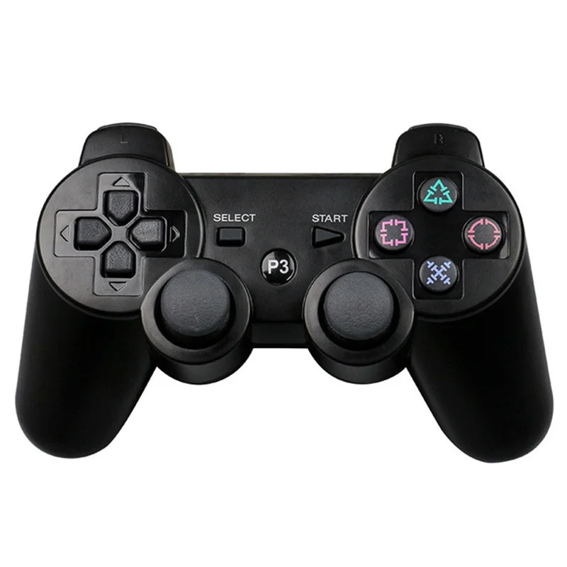 Novo 2.4ghz 7 cores sem fio bluetooth controlador de jogo ergonomia controlador joystick gamepad
