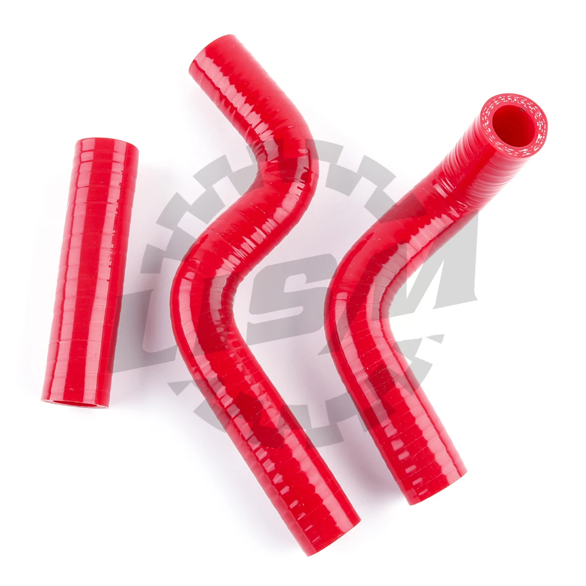 3PCS For KAWASAKI KX80 KX85 KX100 1998-2013 Motorcycle 3-ply Silicone Radiator Coolant Hose Kit Tube