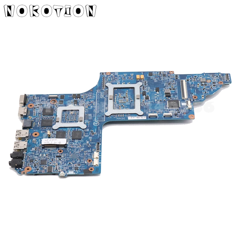 NOKOTION 682174-501 682174-001 682175-001 Main Board For HP pavilion DV6 DV6-7000 Laptop Motherboard 48.4ST06.021 GT650M 2GB GPU