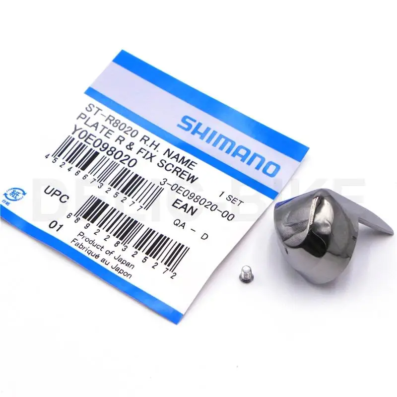 Shimano-tornillo de fijación ULTEGRA 6800 R8000 R8020, placa de nombre, izquierda/derecha, piezas originales