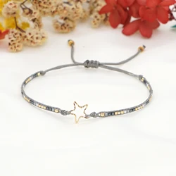Go2boho Wholesale Boho Miyuki Friendship Bracelets for Women Star Charm Jewelry Gift Pulseras Mujer Ideal for Girls