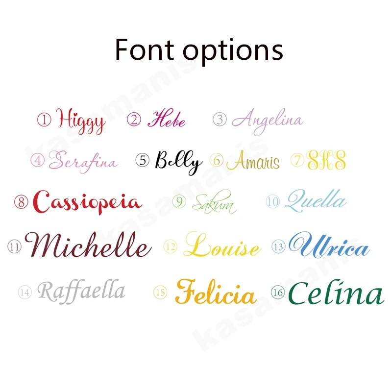 Custom Name Decals For Wedding Christmas Birthday Gift Box Personalized Bags Name Bridesmaid Proposal Removable Stickers