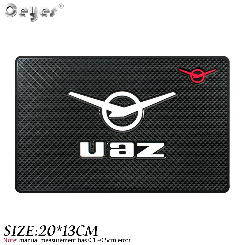 1pc Ceyes Car Styling Anti Slip Mat Accessories Sticker Case For UAZ Hunter 469 452 3163 Patriot Auto Interior Pvc Non Slip Pads