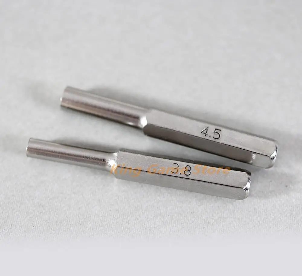 2pcs/lot high quality 3.8mm 4.5mm Security Screw Driver Game Bit For Nintendo NGC SNES N64 NES Gameboy SFC WII