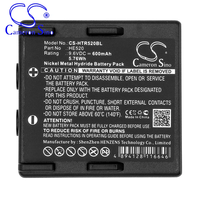 بطارية CameronSino لـ Hetronic Nova Ergo Ergo 68300510 68300525   FBH300 يناسب Hetronic 68300530   رافعة بطارية التحكم عن بعد