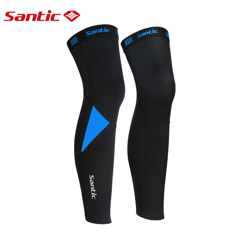 Santic Cycling Leg Warmers MTB Bike Bicycle Leggings Running Warm Cycle Basketball winter Sports Tights Asian size K8ME023